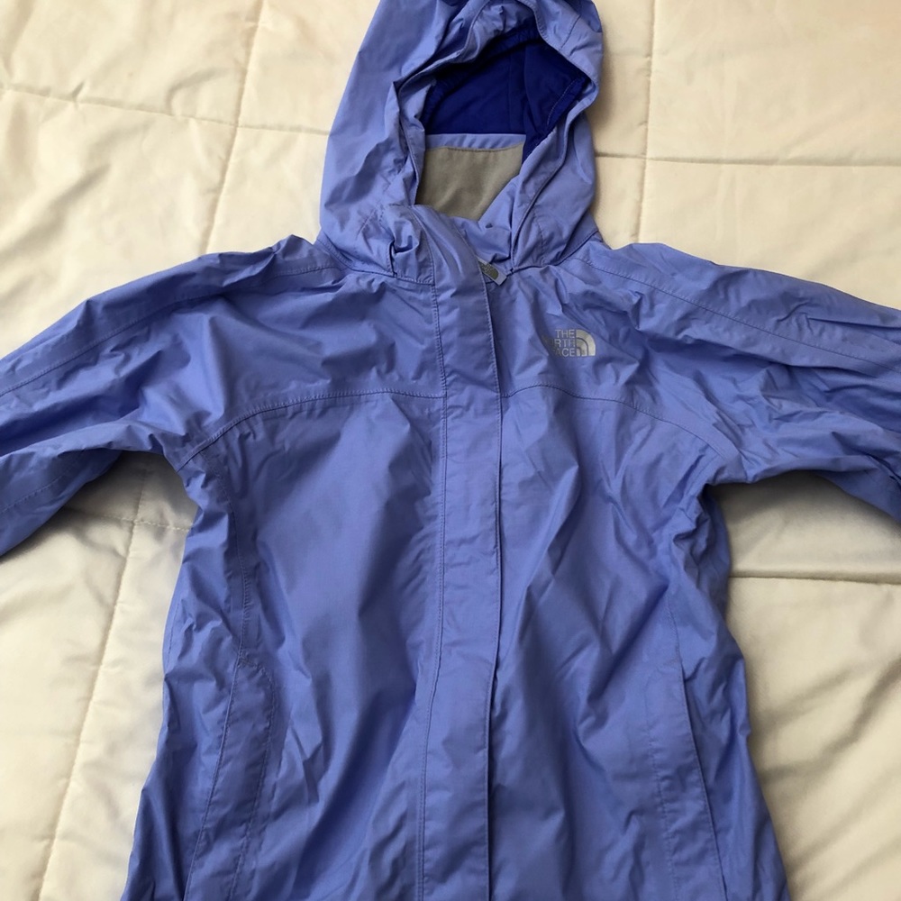 North face rain coat